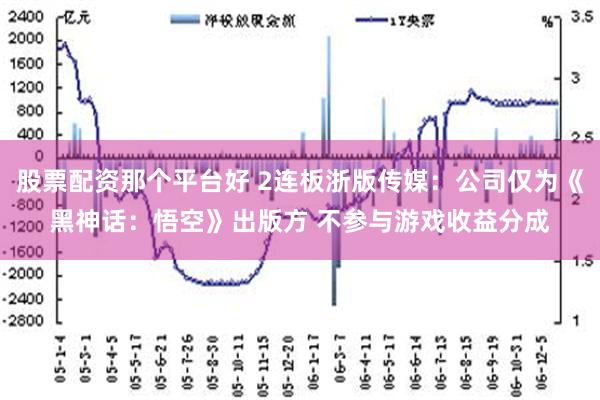 股票配资那个平台好 2连板浙版传媒：公司仅为《黑神话：悟空》出版方 不参与游戏收益分成